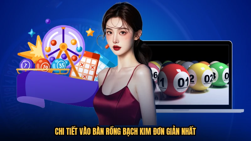 Chi tiết vào bàn rồng bạch kim đơn giản nhất