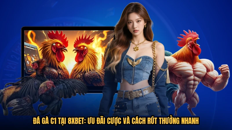 Đá Gà C1 Tại 8XBET: Ưu Đãi Cược Và Cách Rút Thưởng Nhanh