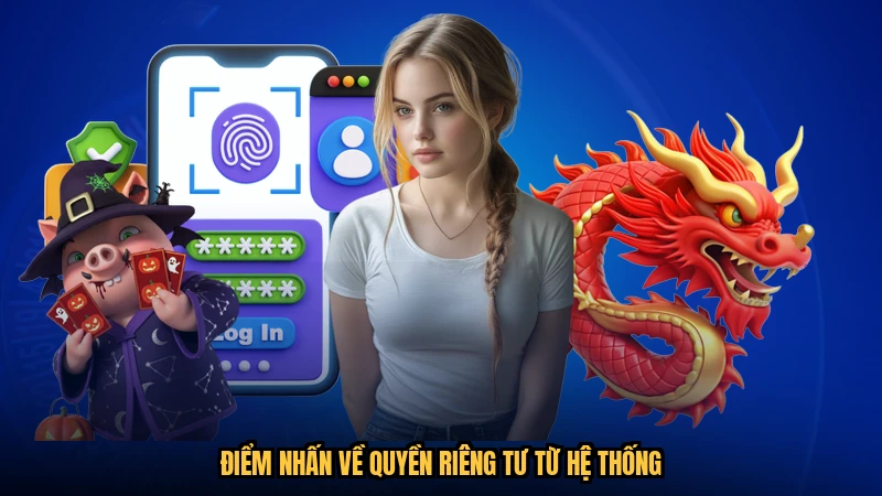 Điểm nhấn về quyền riêng tư từ hệ thống
