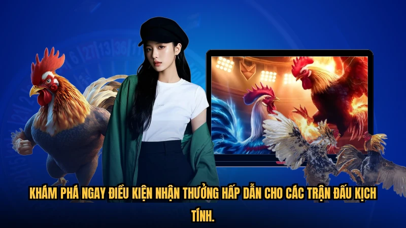 Khám phá ngay điều kiện nhận thưởng hấp dẫn cho các trận đấu kịch tính.