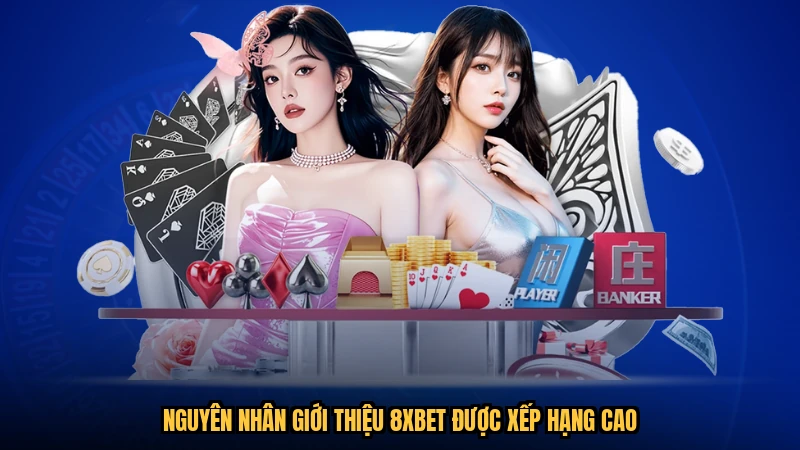 Nguyên nhân giới thiệu 8XBET được xếp hạng cao